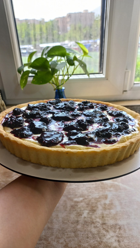 تارت میوه ای ، شاهتوت و تارت توت فرنگی 🍓🫐