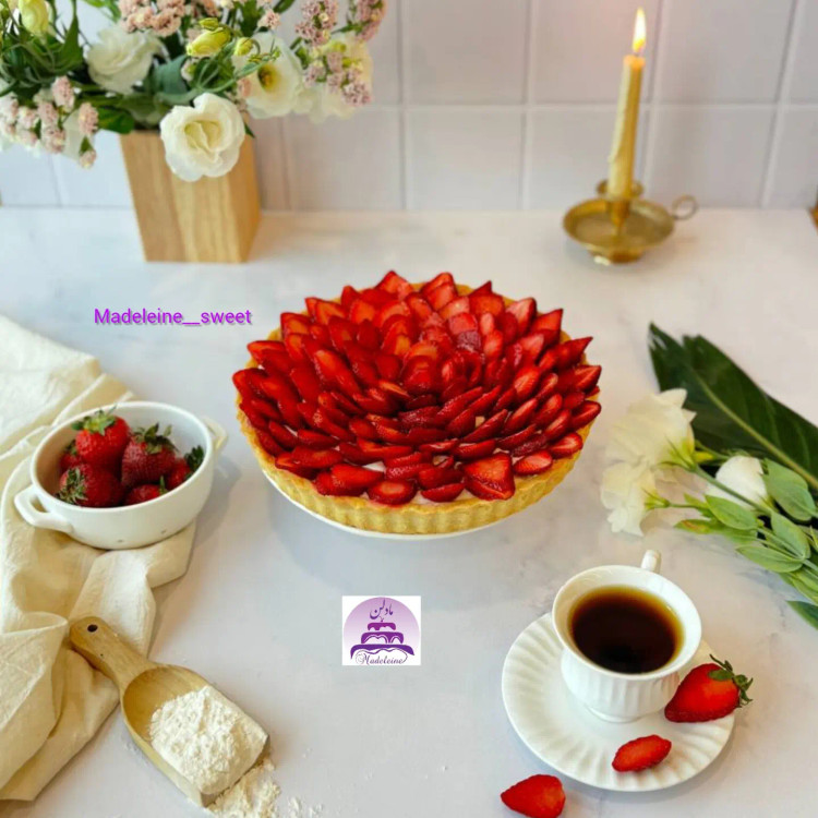 تارت میوه ای ، شاهتوت و تارت توت فرنگی 🍓🫐