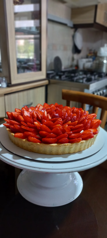 تارت میوه ای ، شاهتوت و تارت توت فرنگی 🍓🫐