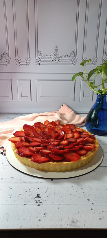 تارت میوه ای ، شاهتوت و تارت توت فرنگی 🍓🫐