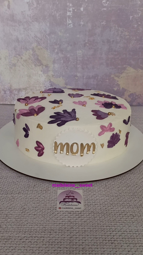 کیکهای مادرانه با طرح های خاص و زیبا برای روز مادر و تولد مادر های مهربون 💜🤍