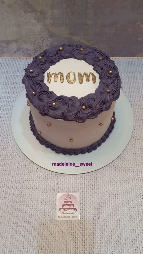 کیکهای مادرانه با طرح های خاص و زیبا برای روز مادر و تولد مادر های مهربون 💜🤍