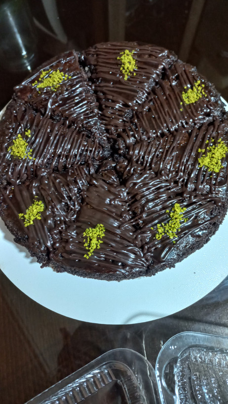 کیک خیس شکلاتی