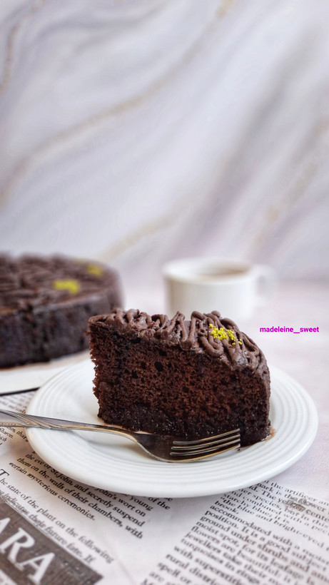 کیک خیس شکلاتی
